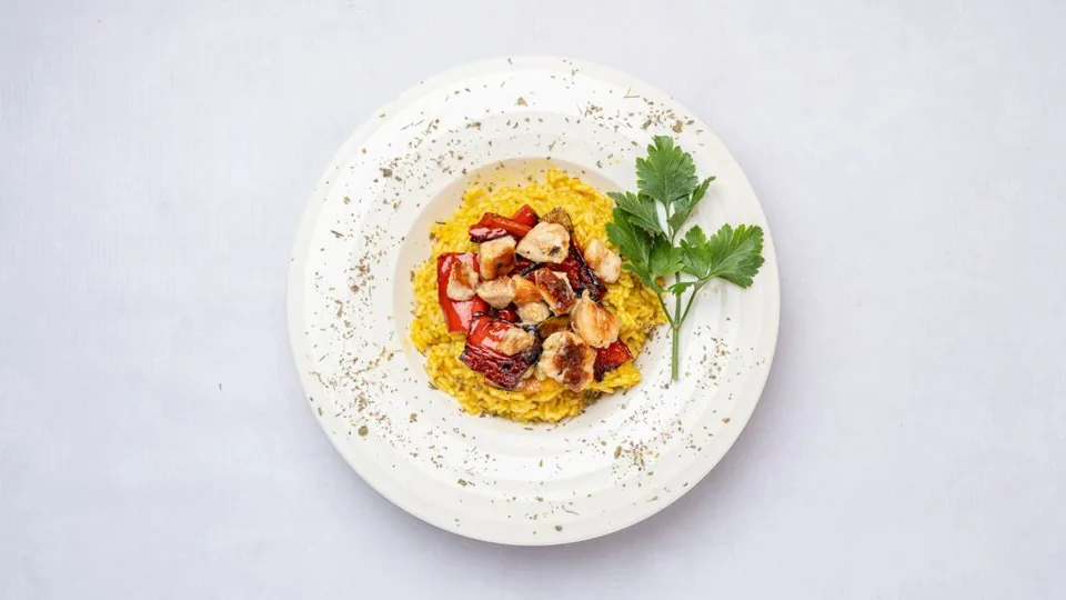 Risotto Pule — Momento Restaurant, Ferizaj